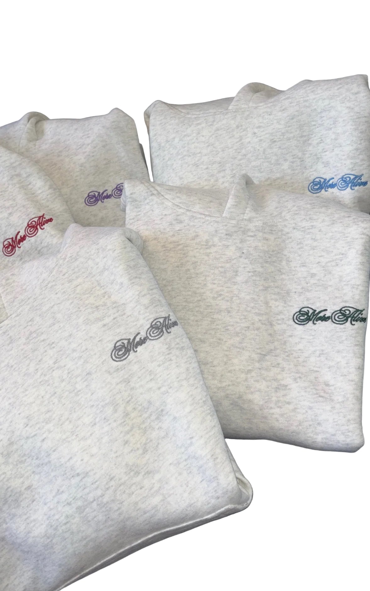 More Alive (M) Light Grey Hoodie 📩